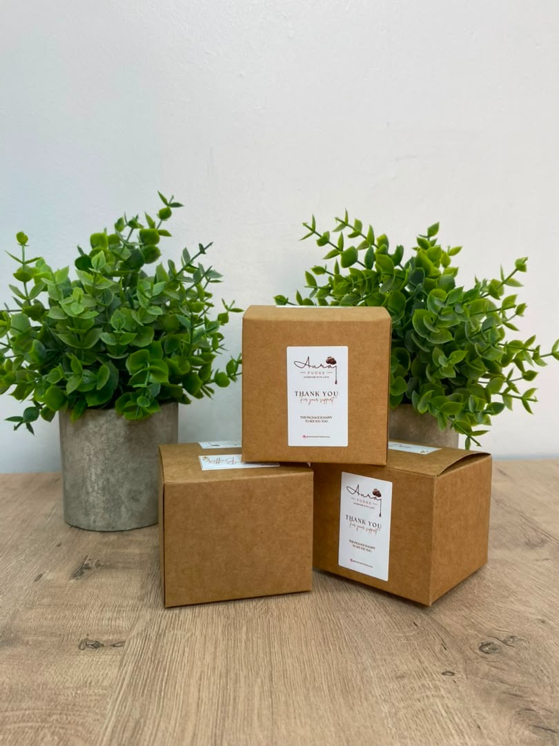 Aura Fudge boxes